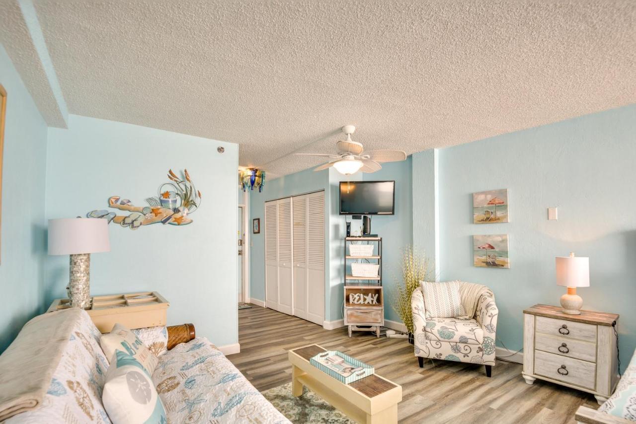 Updated Daytona Beach Oceanfront Studio! Екстер'єр фото
