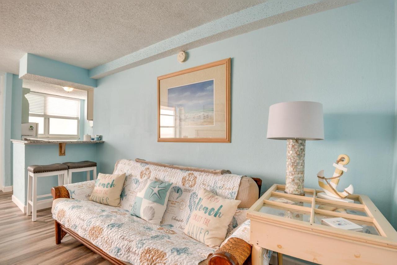 Updated Daytona Beach Oceanfront Studio! Екстер'єр фото